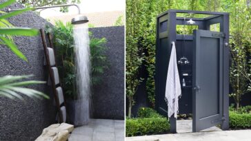 11 Refreshing Outdoor Shower Ideas for a Pleasant Summer