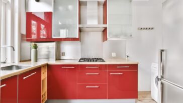 High Gloss Kitchen Cabinets
