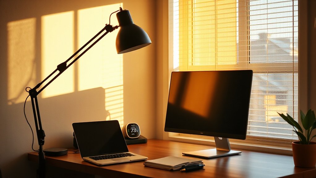 adjustable balanced lighting setup