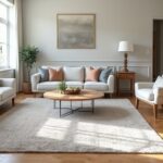 appropriate rug sizes per room