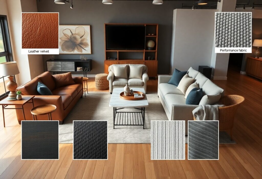 Top Living Room Furniture Materials And Which One Suits You Best