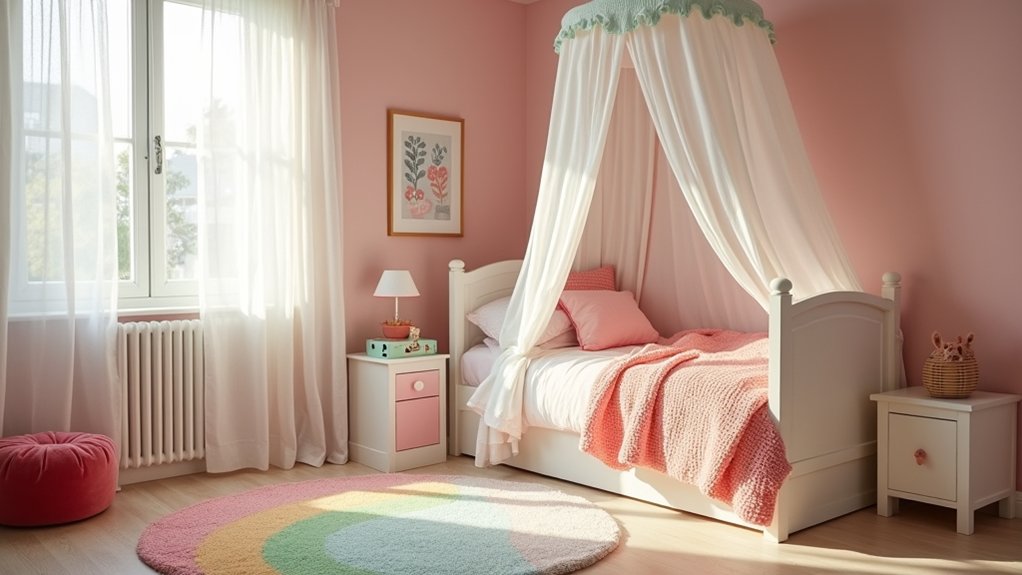 bright playful bedroom colors