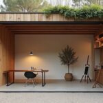 cart shed turned studio