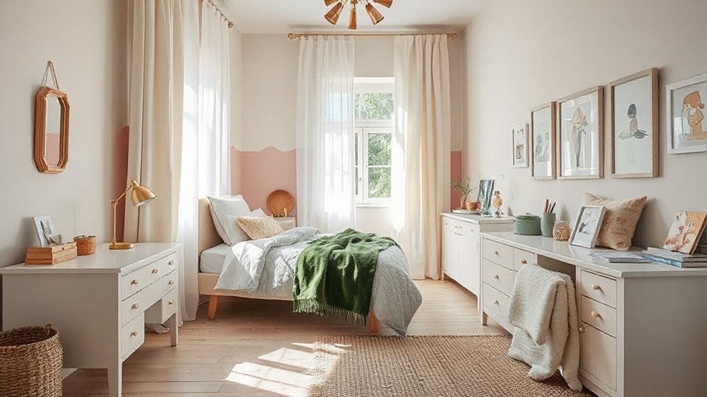 choose cohesive bedroom color scheme