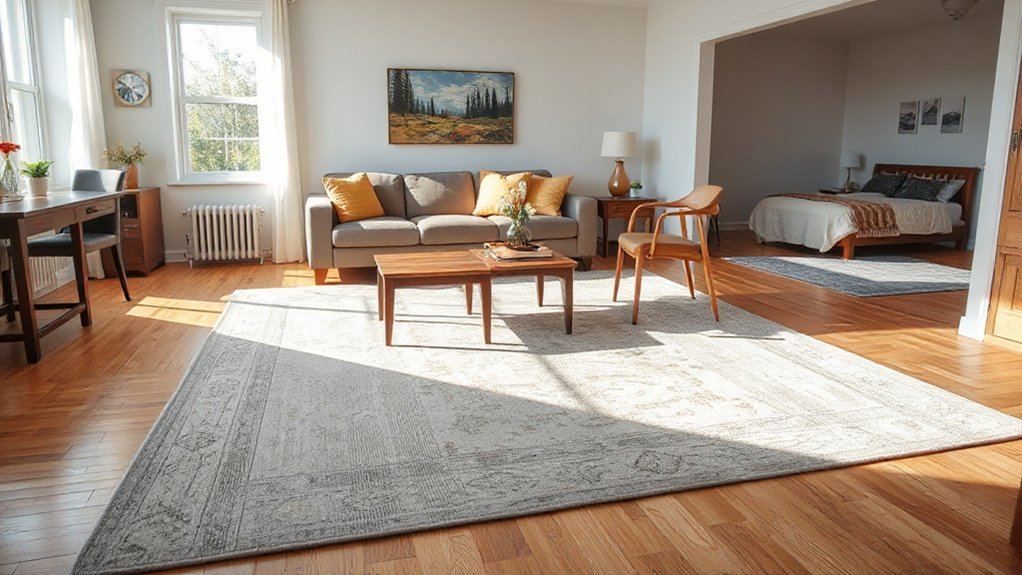 choose rug size by room