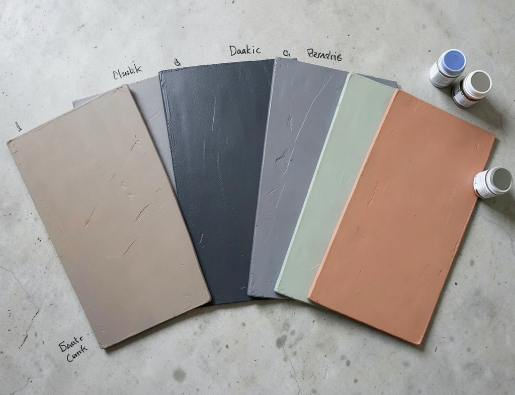 colours for concrete floor paint