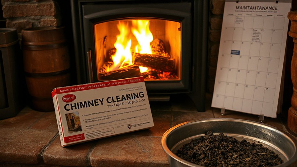 consistent seasonal chimney maintenance