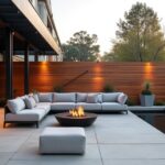 contemporary outdoor design elements