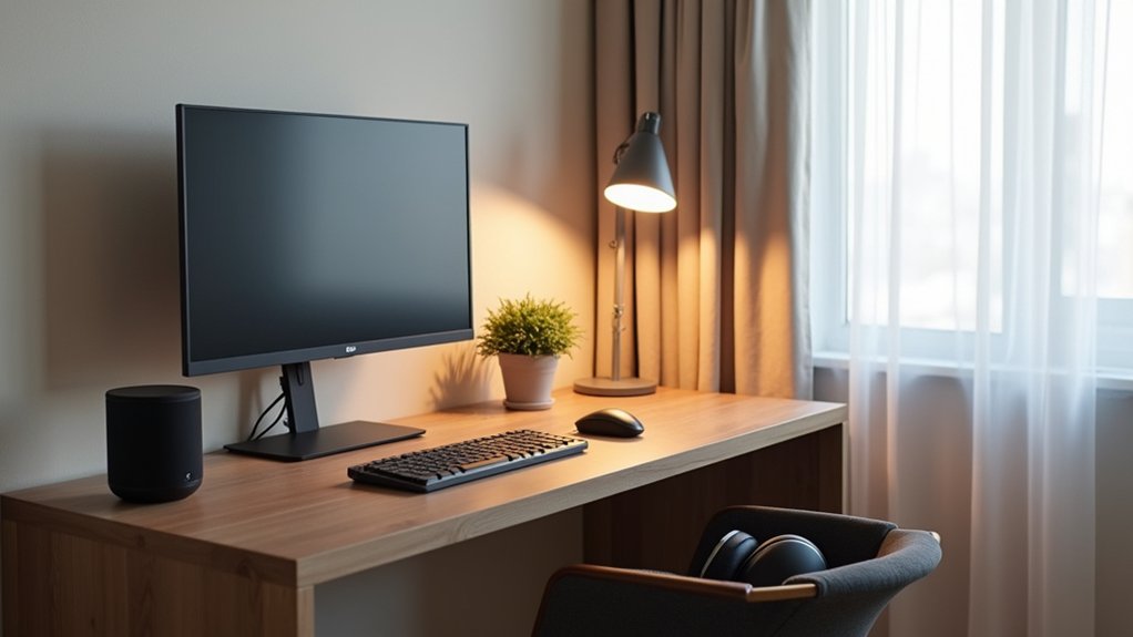 create focused workspace environment