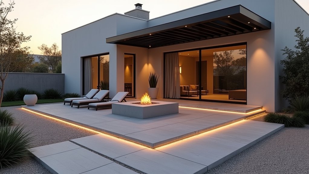 designing contemporary outdoor areas