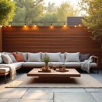 elegant wooden patio enhancements