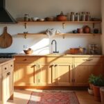 enhance kitchen with warmth