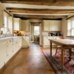 Farmhouse Stained Concrete Floors