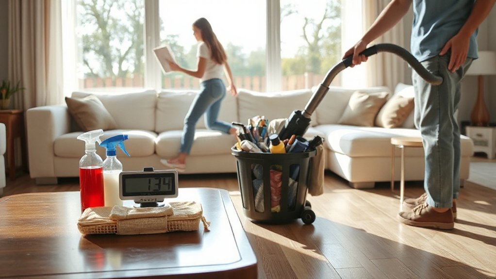 focused quick cleaning strategy