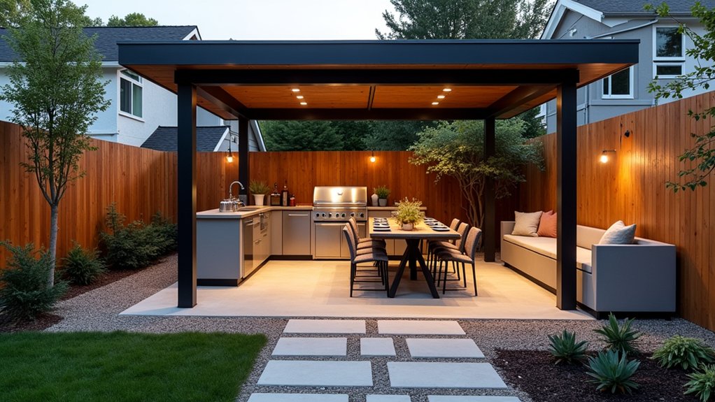 functional outdoor living areas