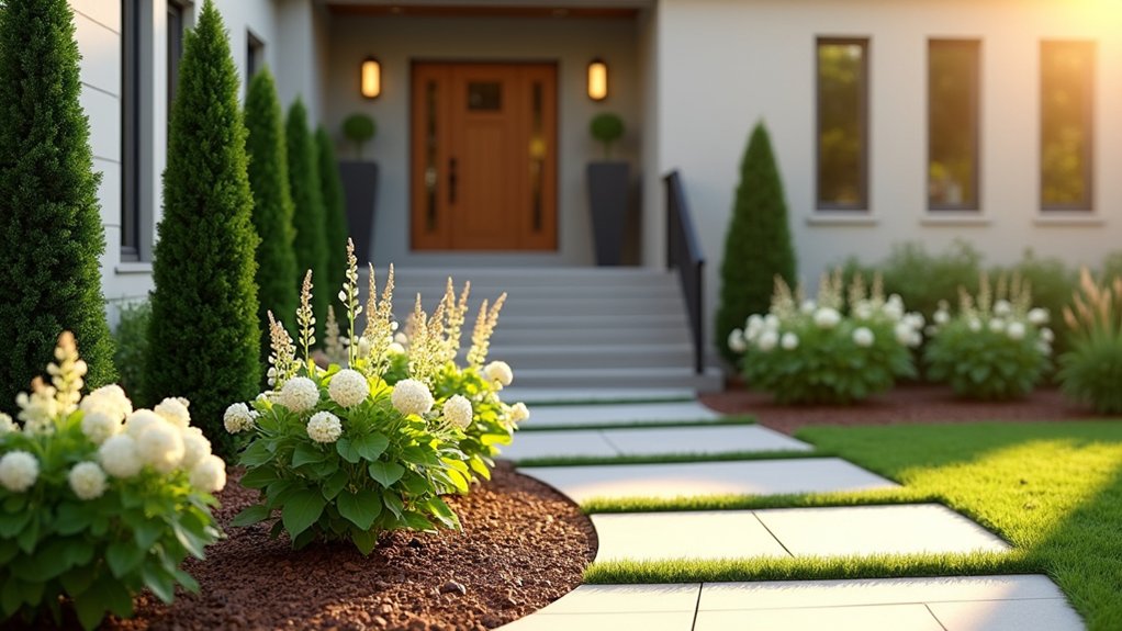 garden makeover for curb appeal