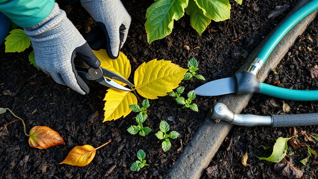 garden scan and quick fixes