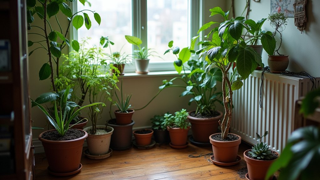 incorrect plant arrangement techniques