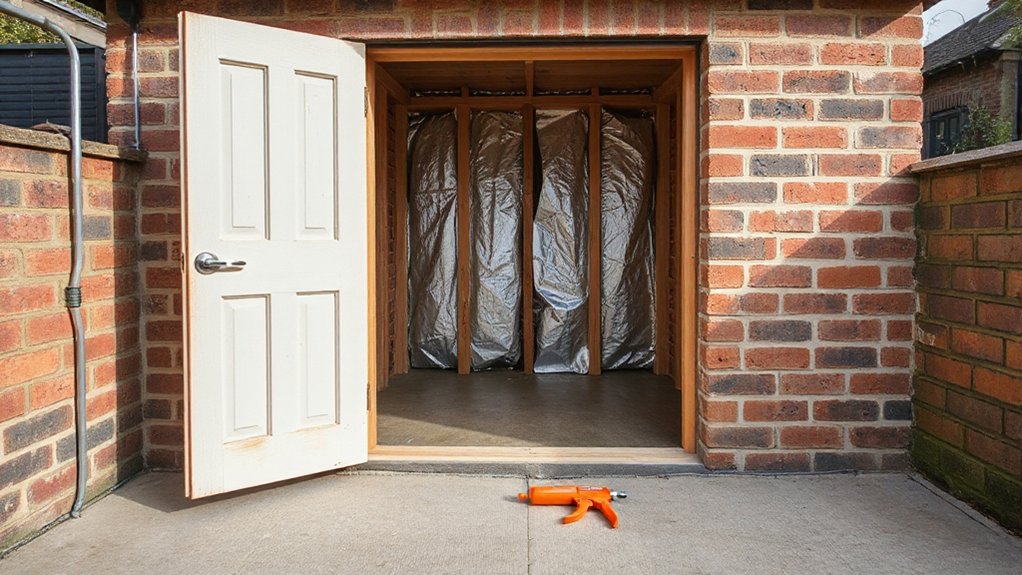insulate and damp proof conversion