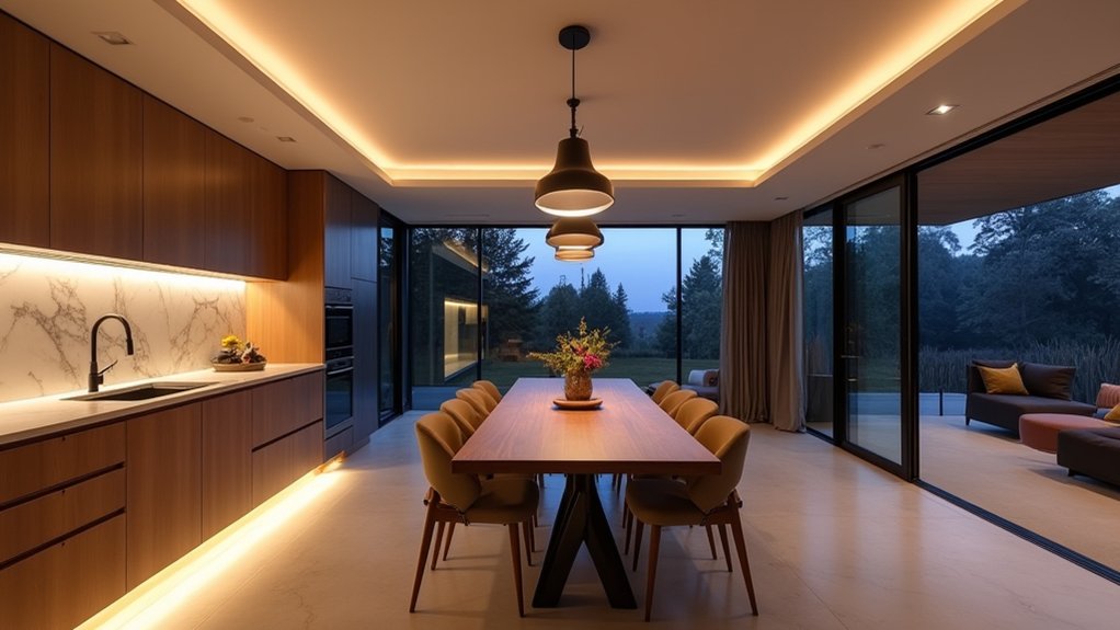 kitchen and dining lighting