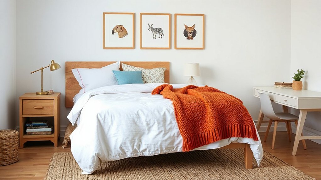 layered bedding for quick refresh