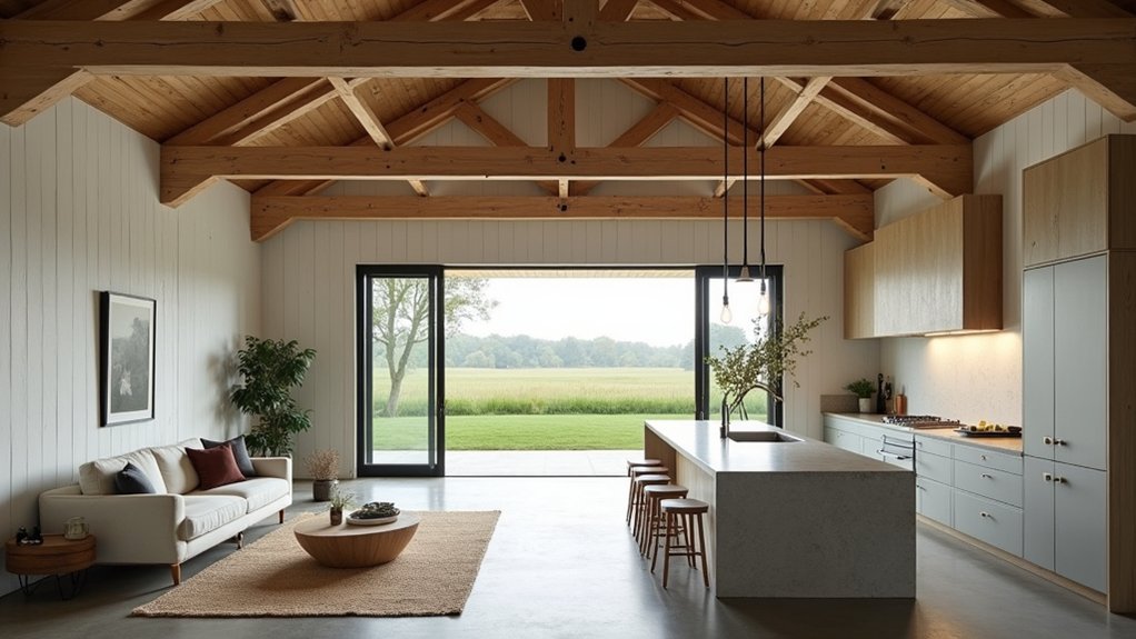 loft barn open plan
