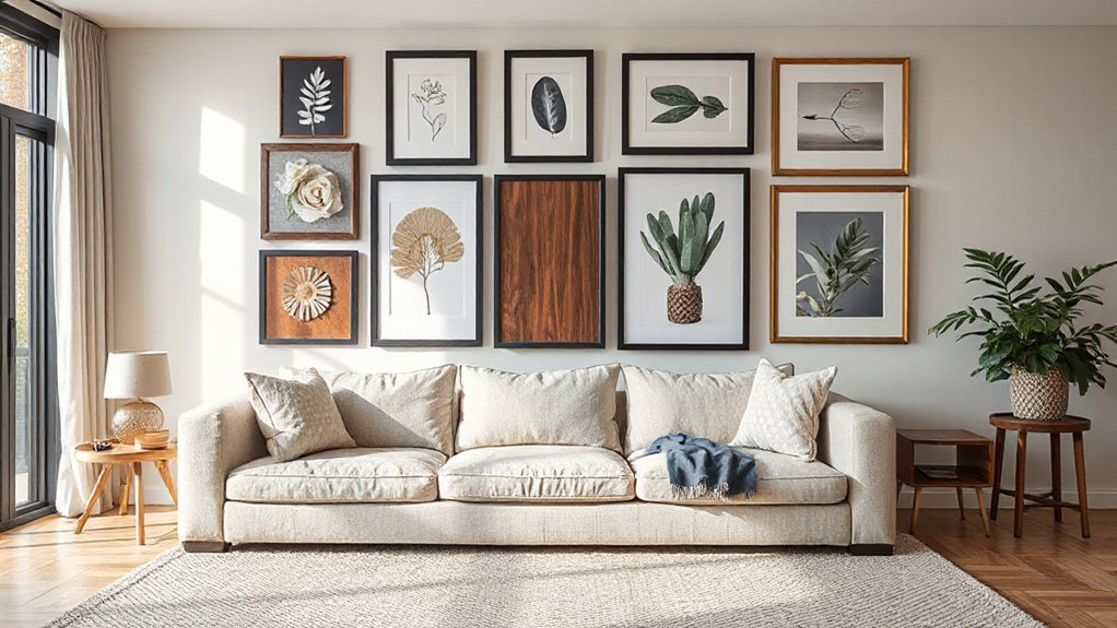 match frames with room style