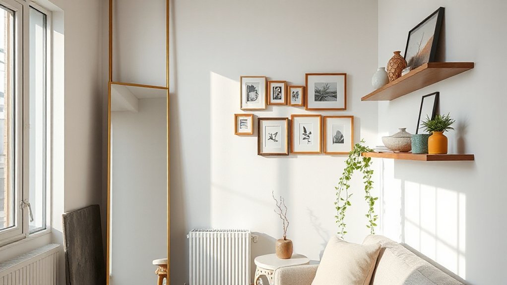 maximize small space walls