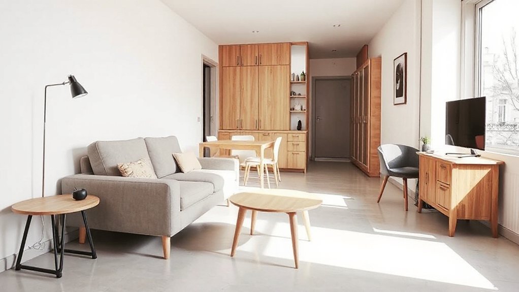 maximize space through layout