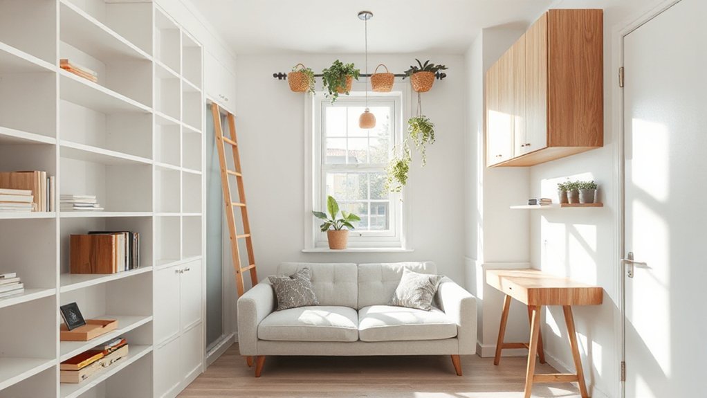 maximize vertical storage space