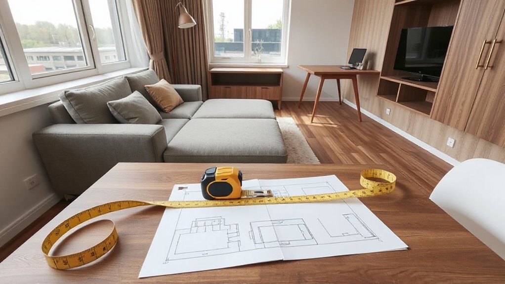 measure zone plan lighting