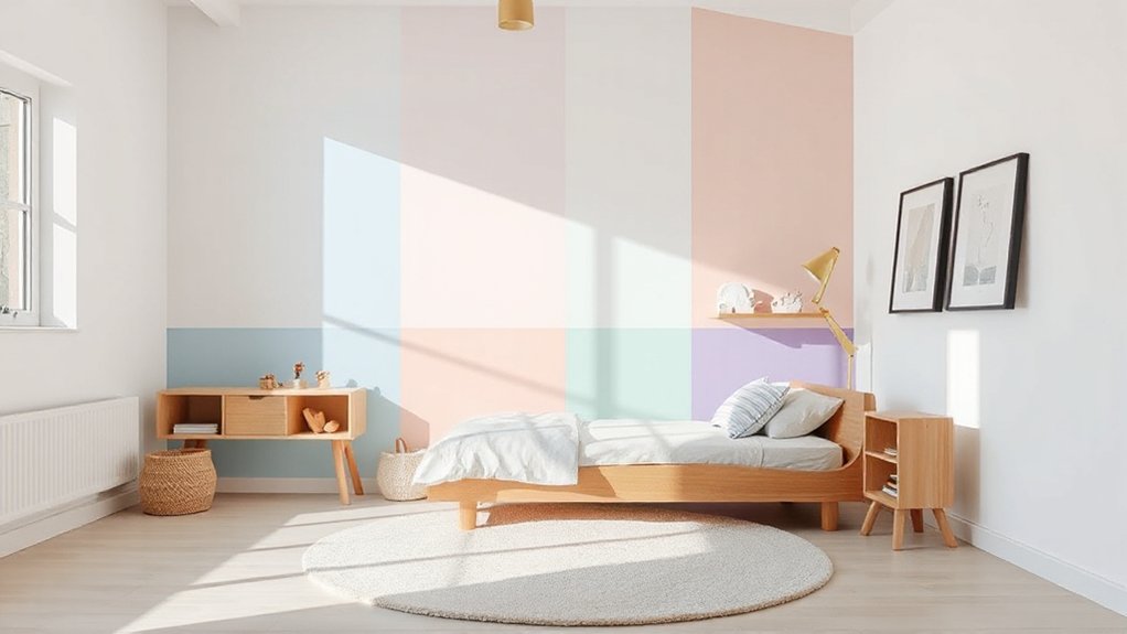 modern pastel colour schemes