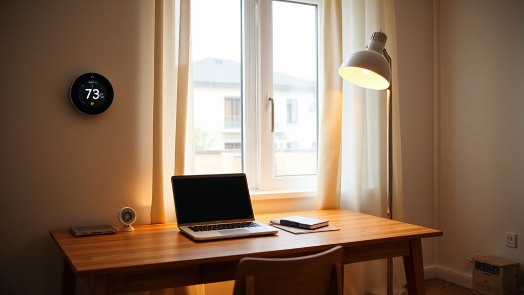 optimize lighting and hvac