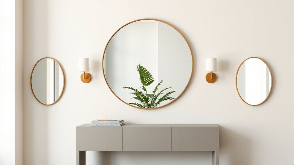 optimize mirror placement and lighting