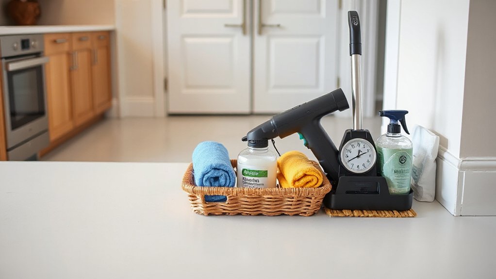 organize clean reset daily