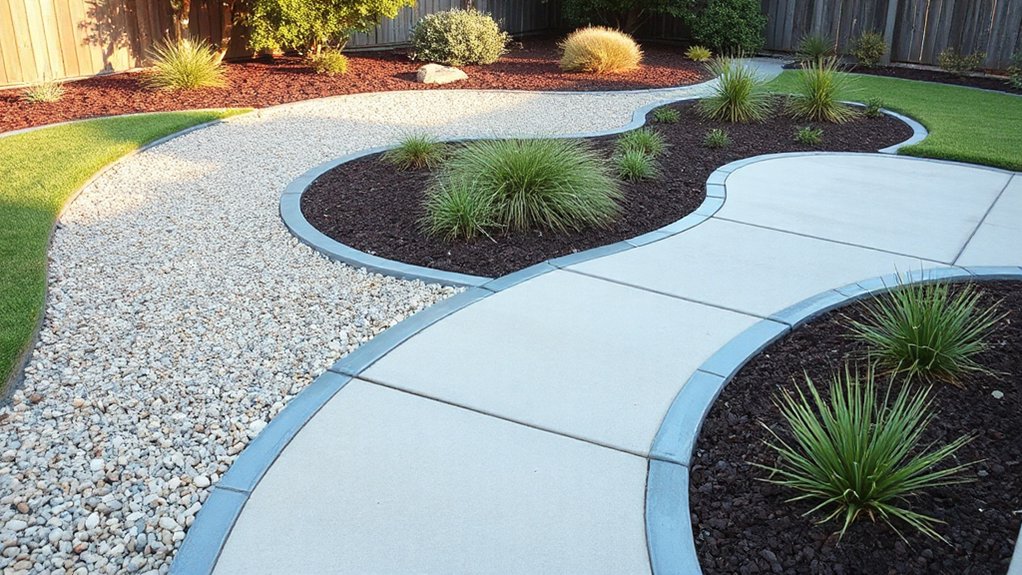 pathways edging gravel maintenance