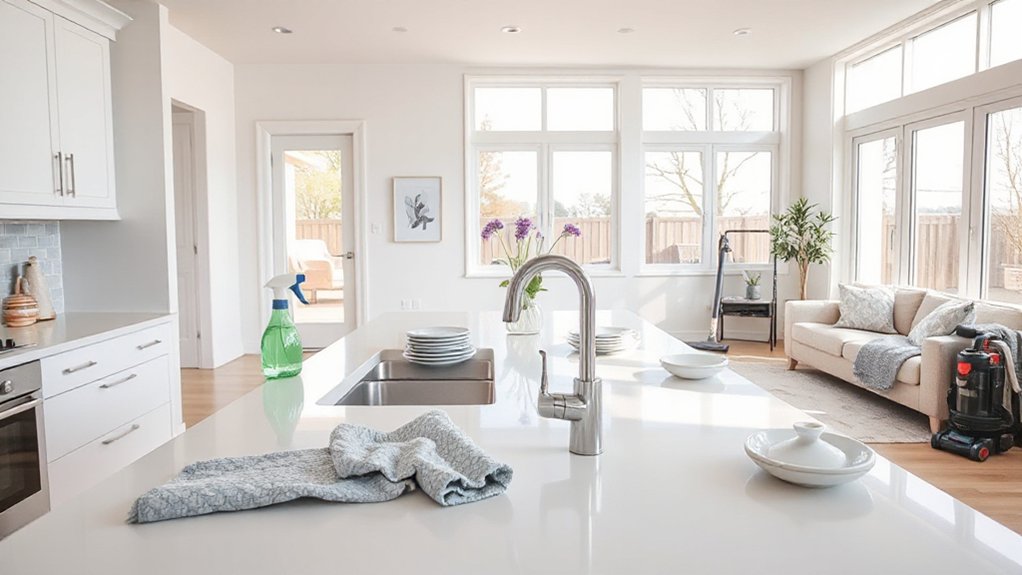 quick home reset routine