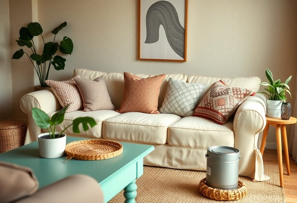 How To Refresh Your Living Room Furniture Without Breaking The Bank