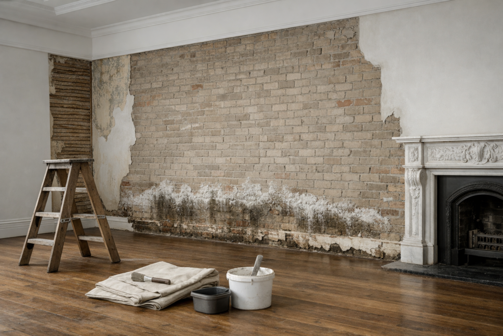 rising dampness treatment