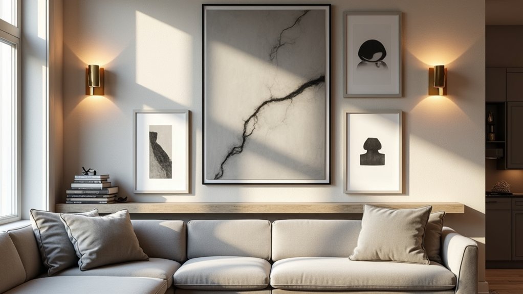 room transformation with art
