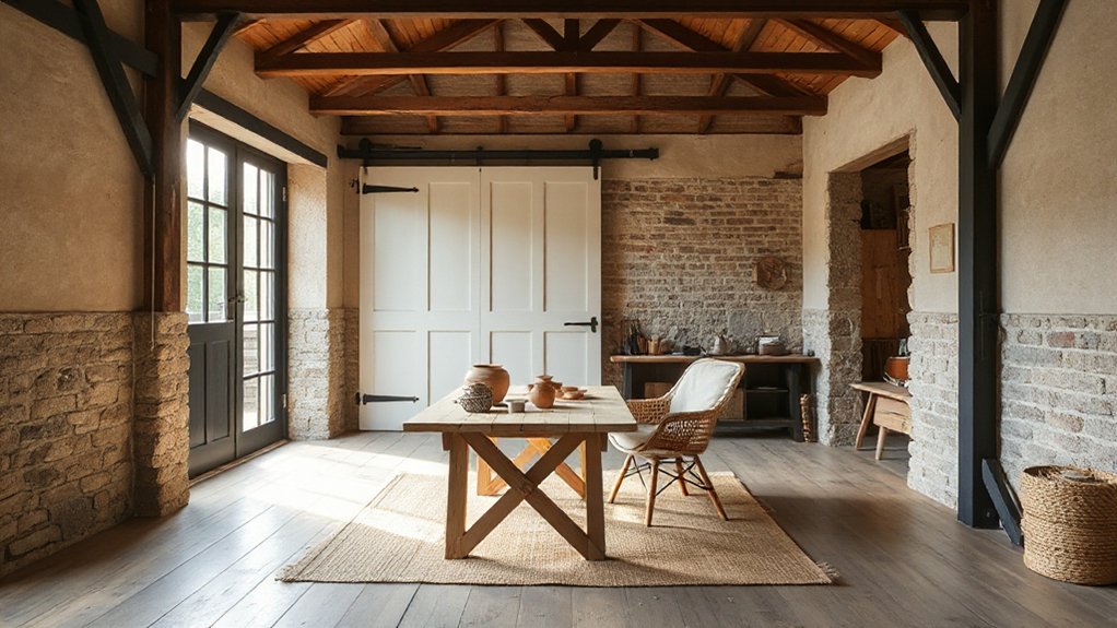 rustic finishes for durability