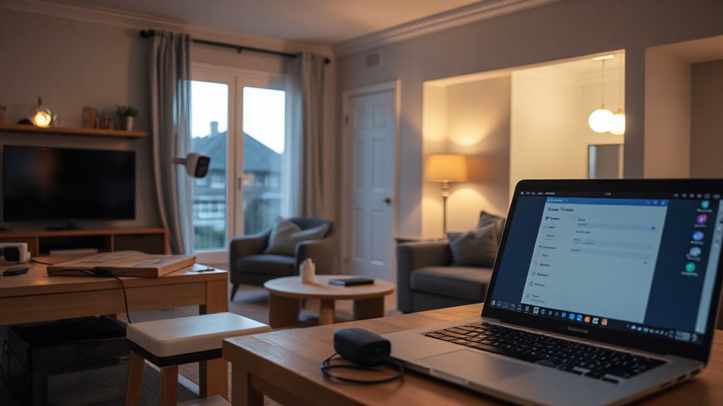 secure router with strong passwords