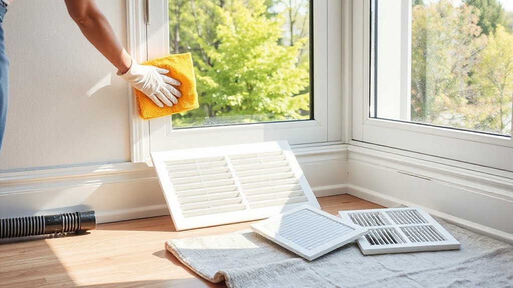 spring cleaning for allergens
