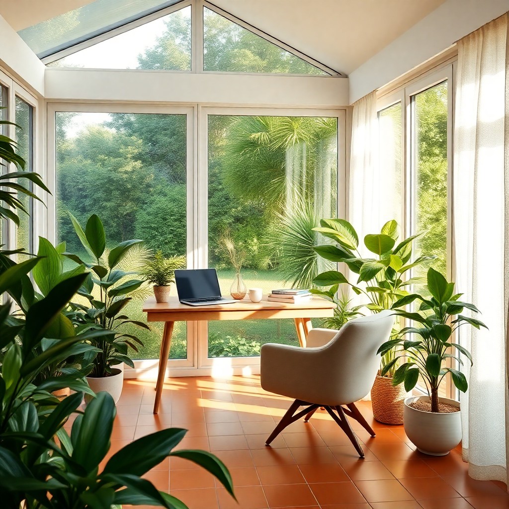 sunroom office ideas