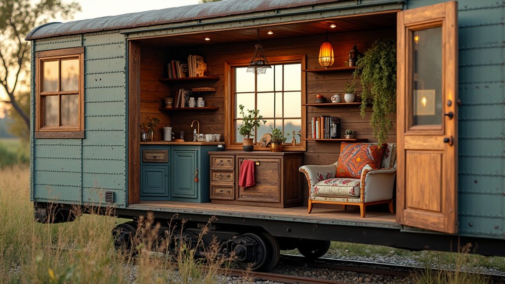 transforming a train carriage