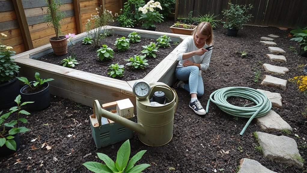 weekly garden maintenance routine