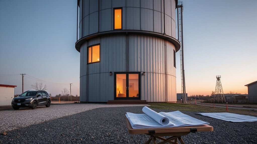 zoning permits water tower
